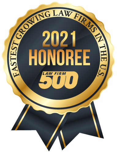 Law Firm 500 award 2021